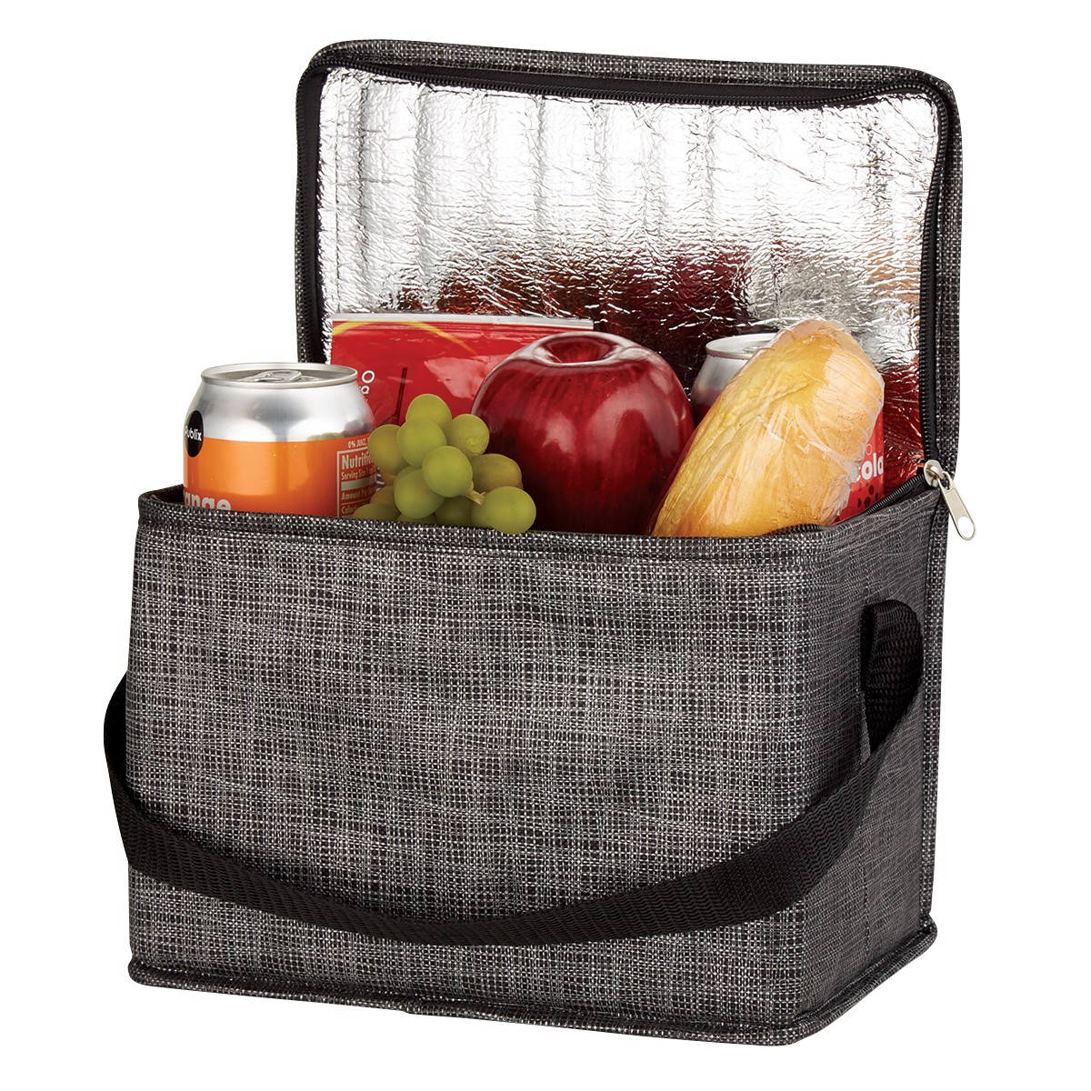 Picture of Crosshatch Non-woven Lunch Bag