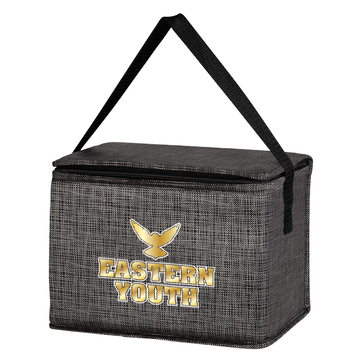 Picture of Crosshatch Non-woven Lunch Bag