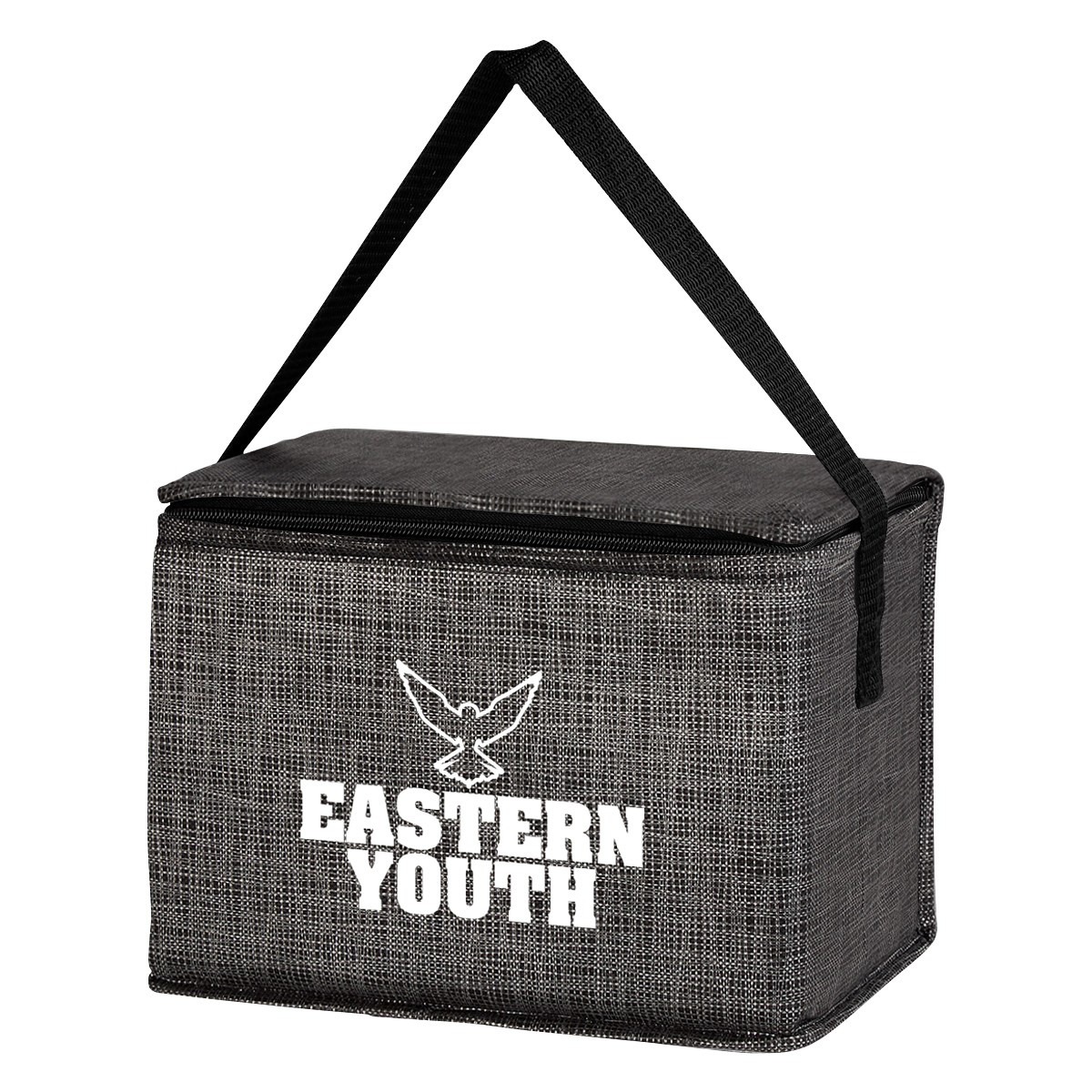 Picture of Crosshatch Non-woven Lunch Bag