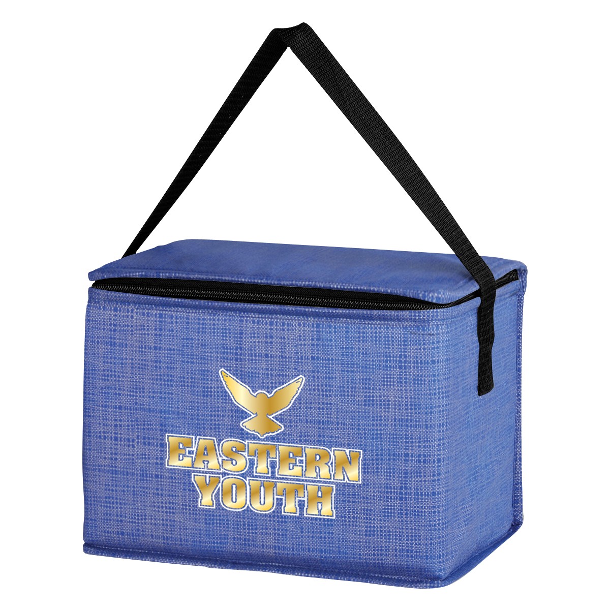 Picture of Crosshatch Non-woven Lunch Bag
