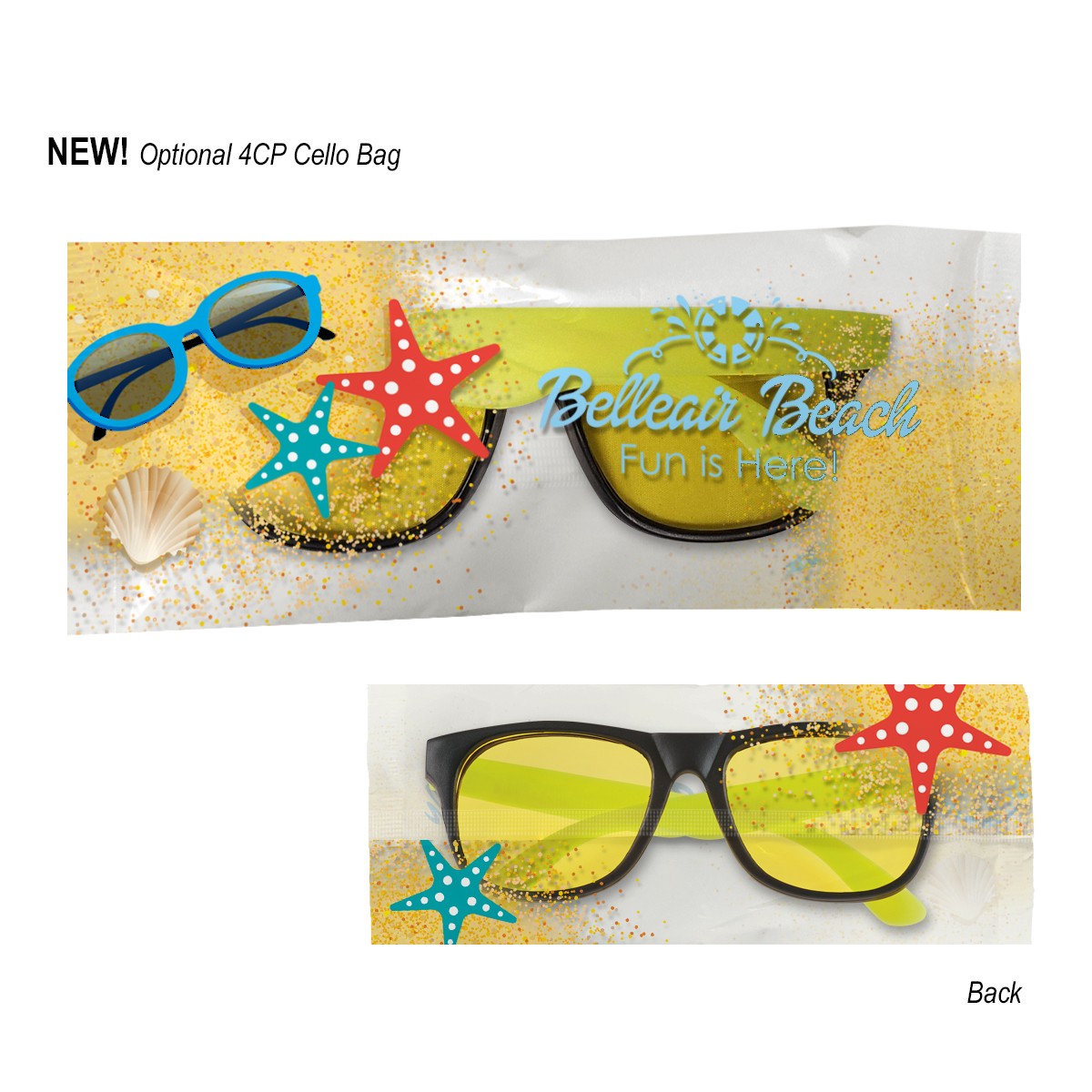 Picture of Tinted Lenses Rubberized Sunglasses