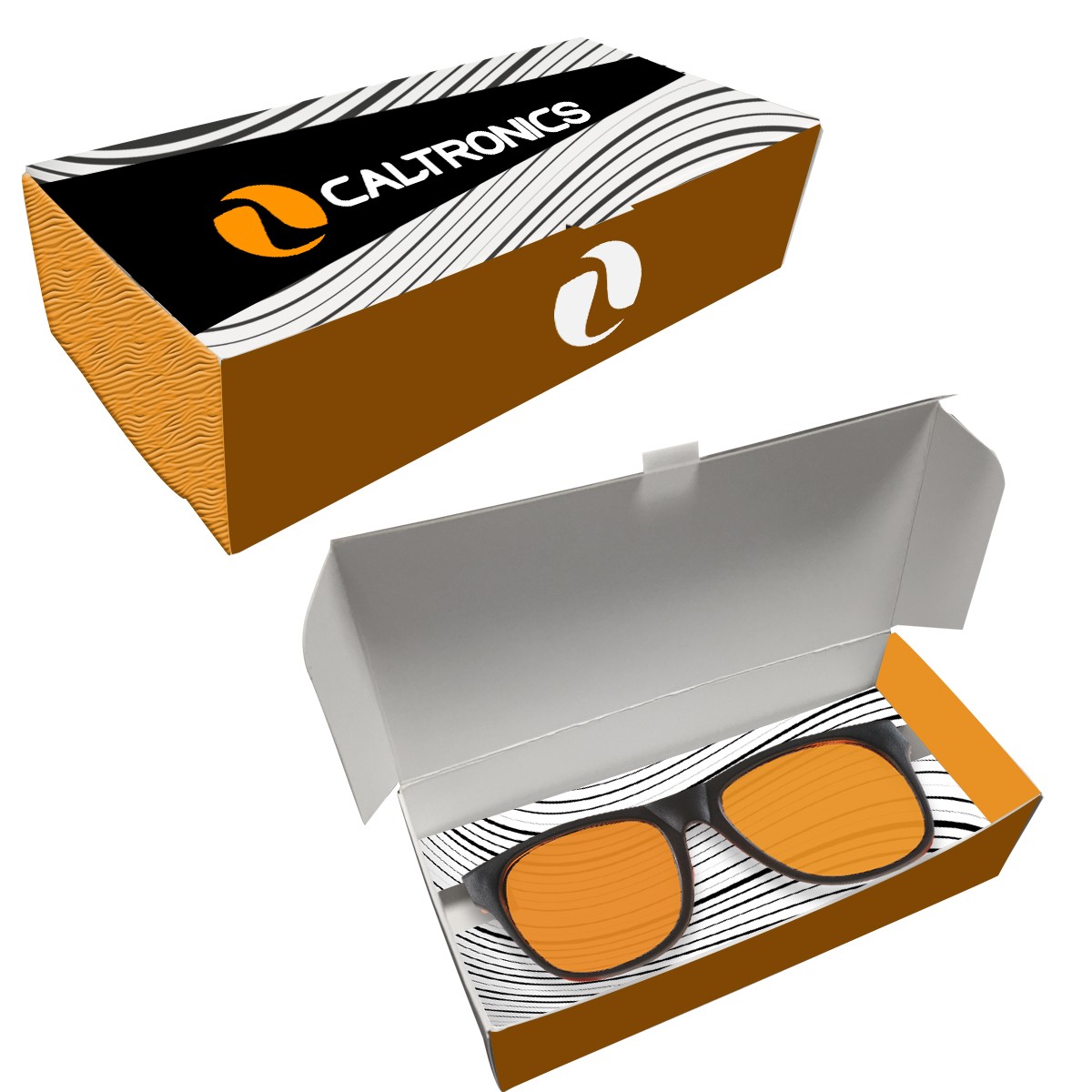 Picture of Tinted Lenses Rubberized Sunglasses