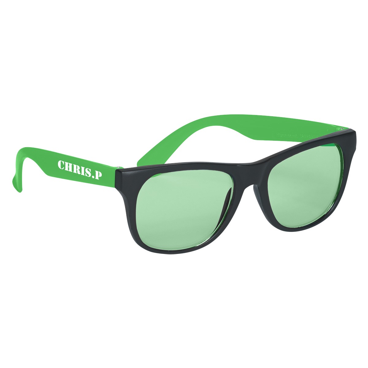 Picture of Tinted Lenses Rubberized Sunglasses