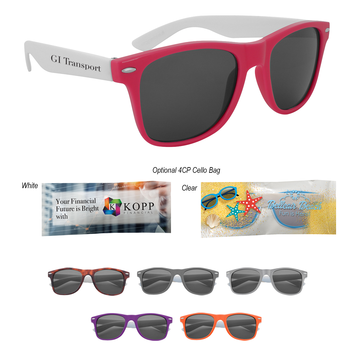 Picture of Colorblock Malibu Sunglasses