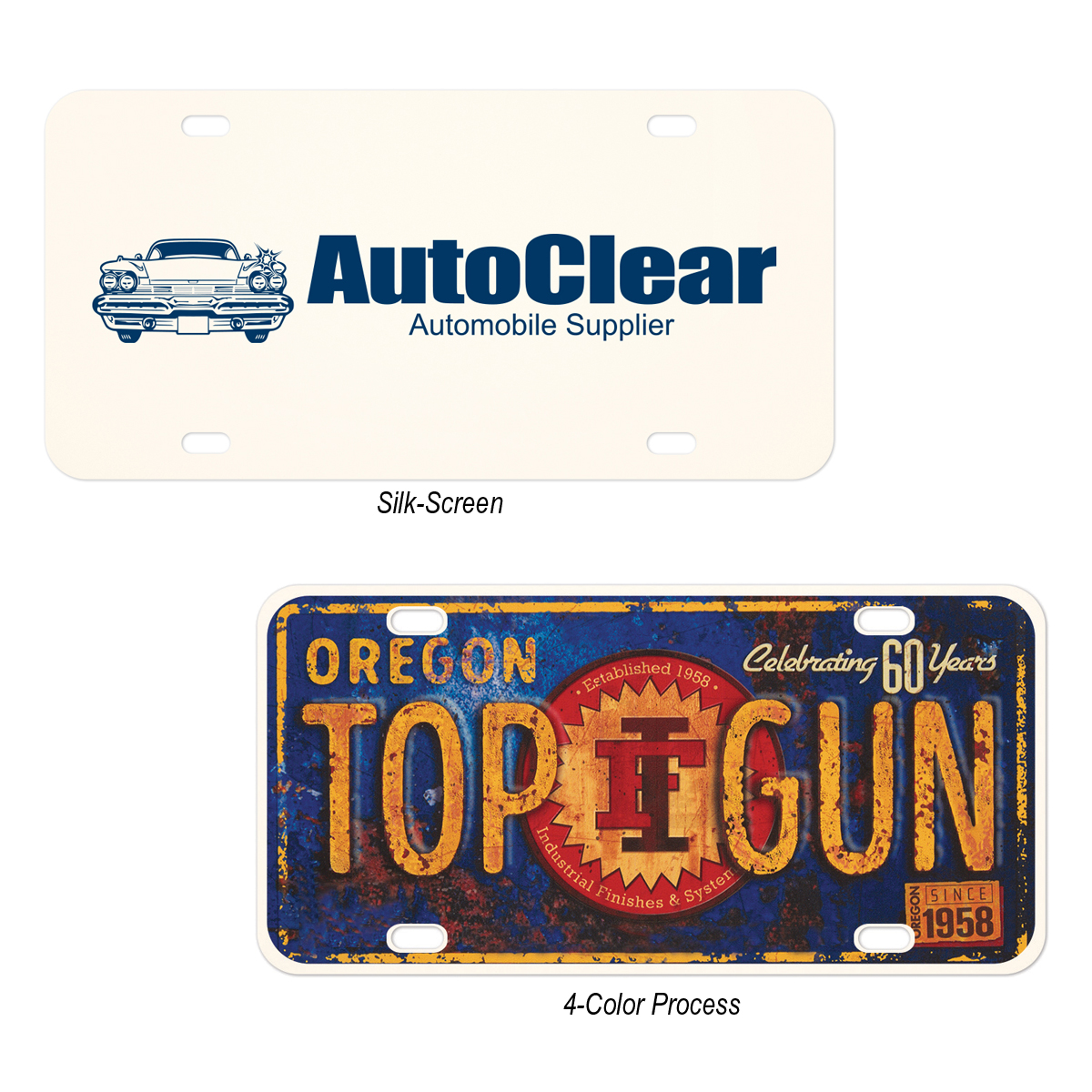 Picture of Aluminum Custom License Plate