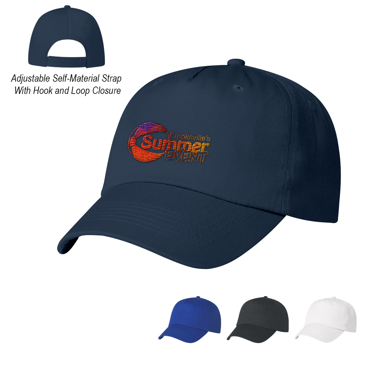 Picture of 5 Panel Polyester Cap