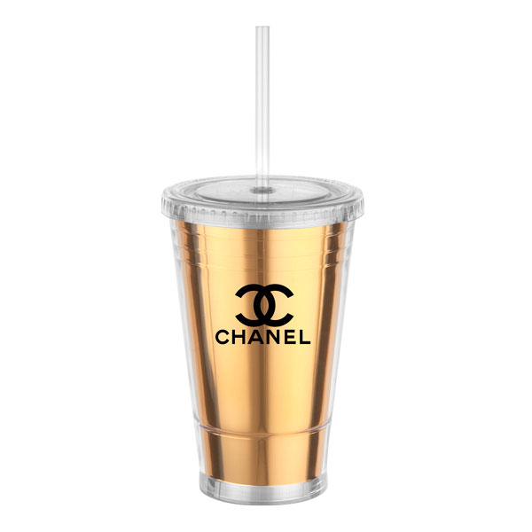 Picture of 16 oz Slurpy Metallic Tumbler