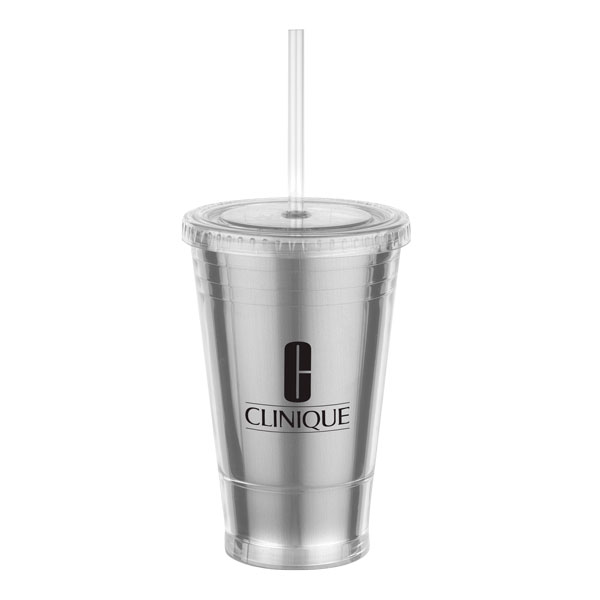 Picture of 16 oz Slurpy Metallic Tumbler
