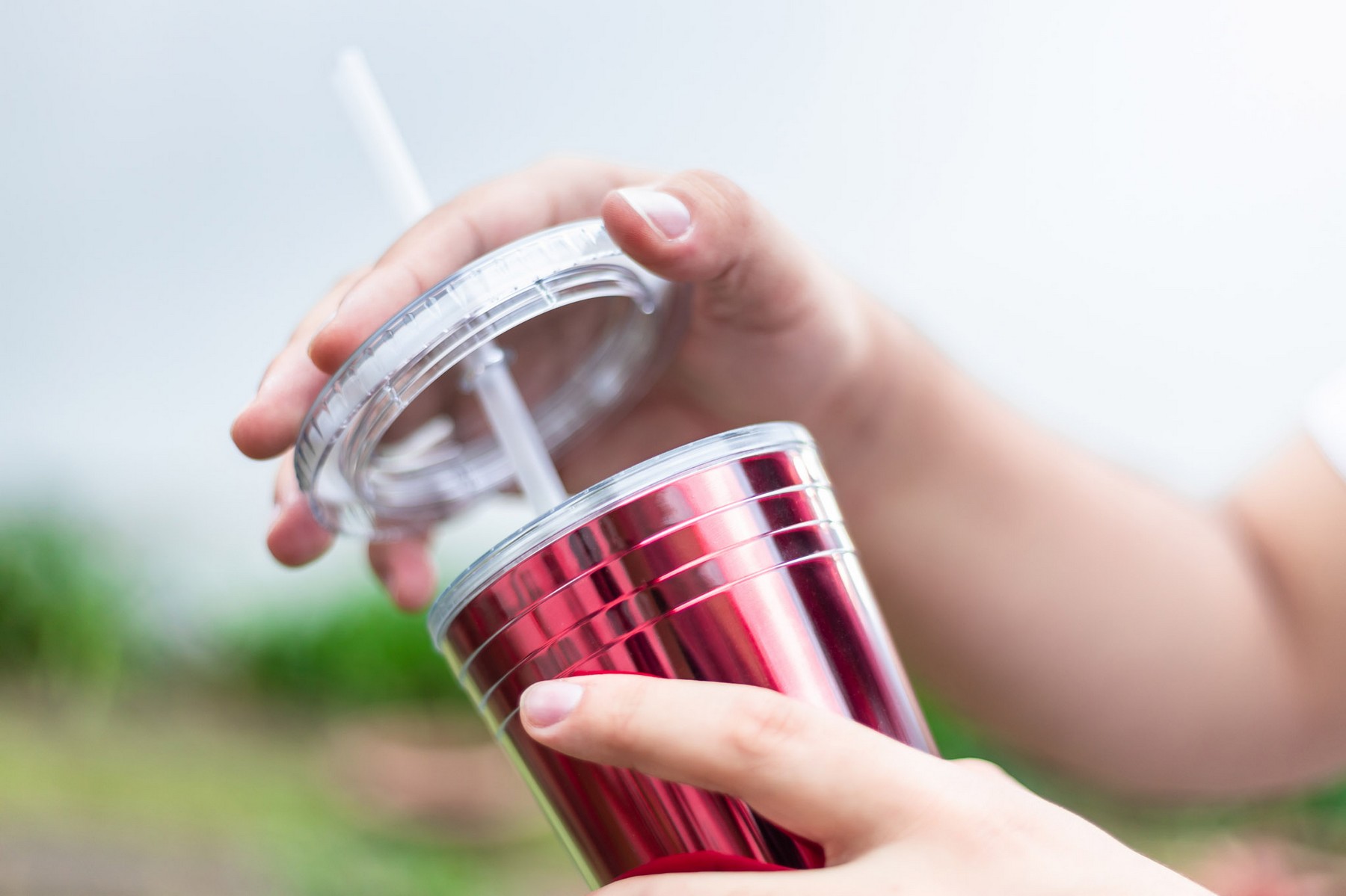 Picture of 16 oz Slurpy Metallic Tumbler
