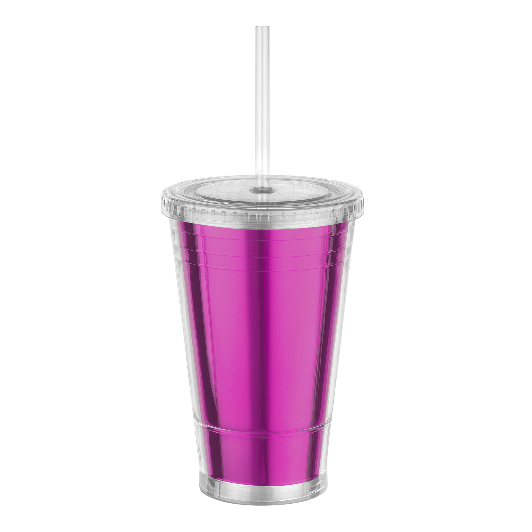 Picture of 16 oz Slurpy Metallic Tumbler