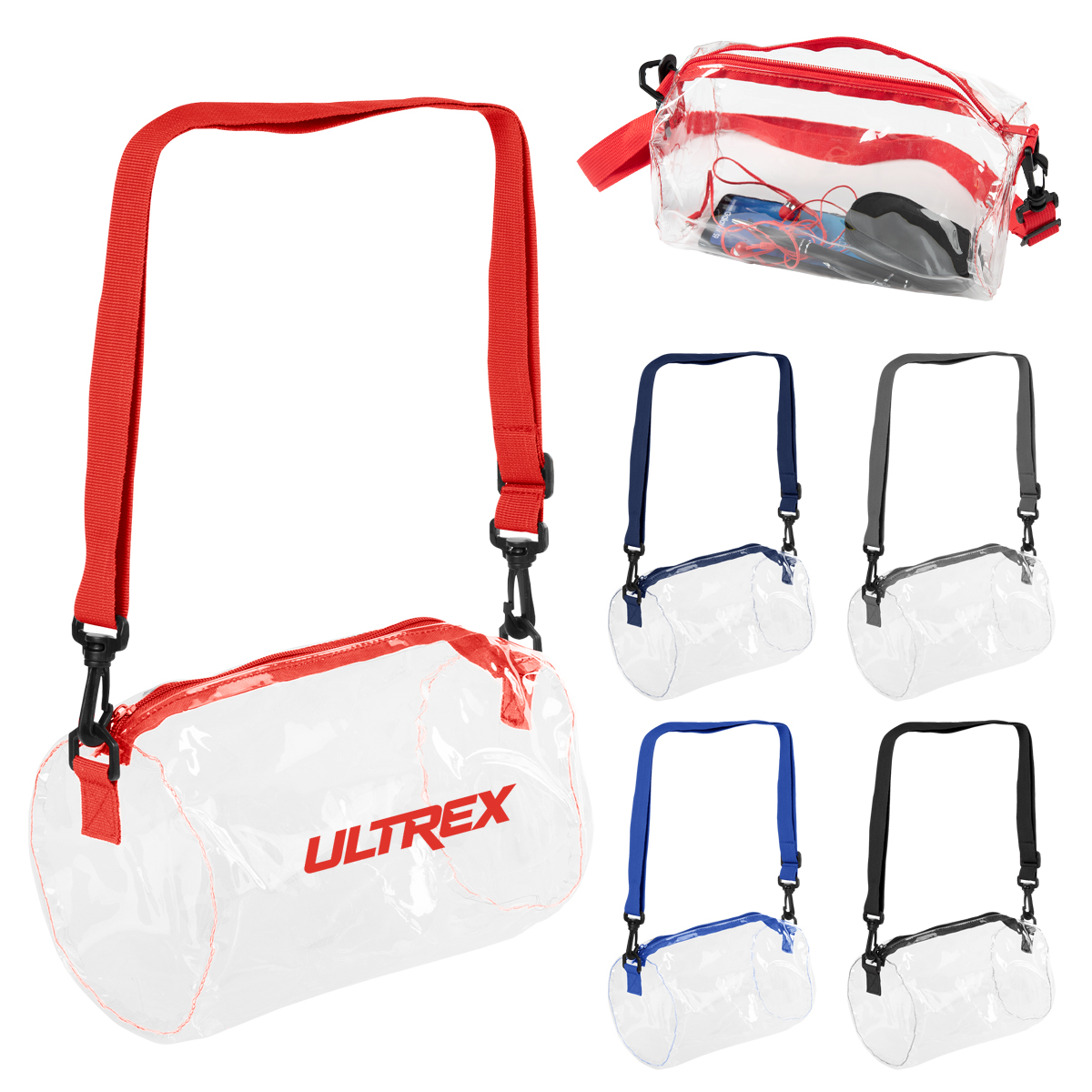 Picture of Seymour Clear Barrel Bag
