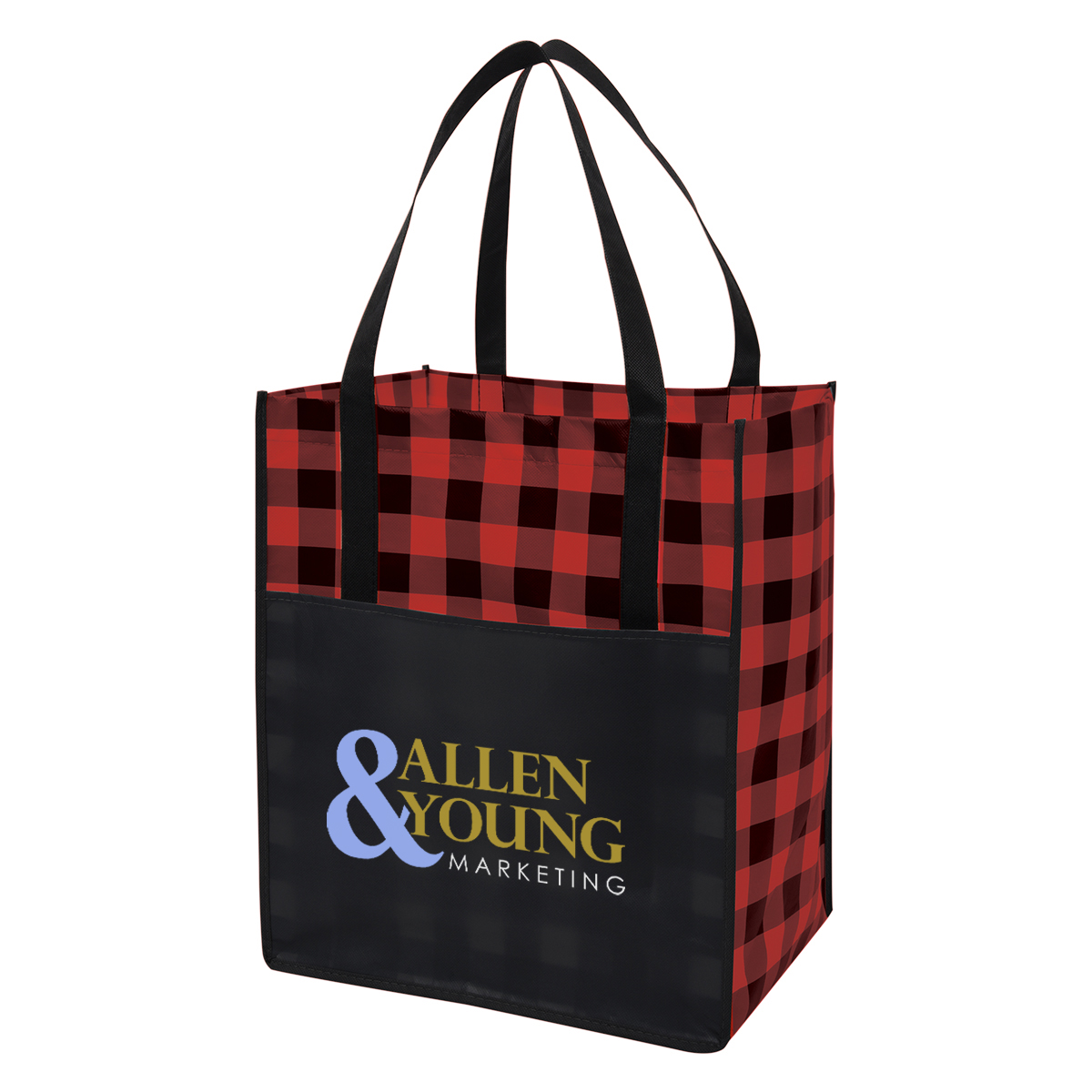 Picture of Northwoods Laminated Non-woven Recycled Tote Bag
