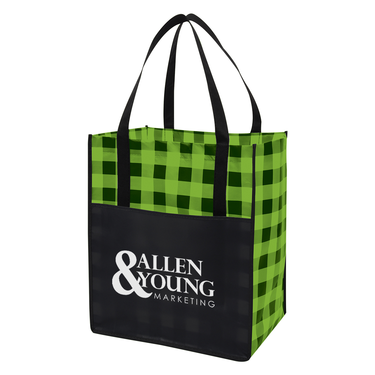 Picture of Northwoods Laminated Non-woven Recycled Tote Bag