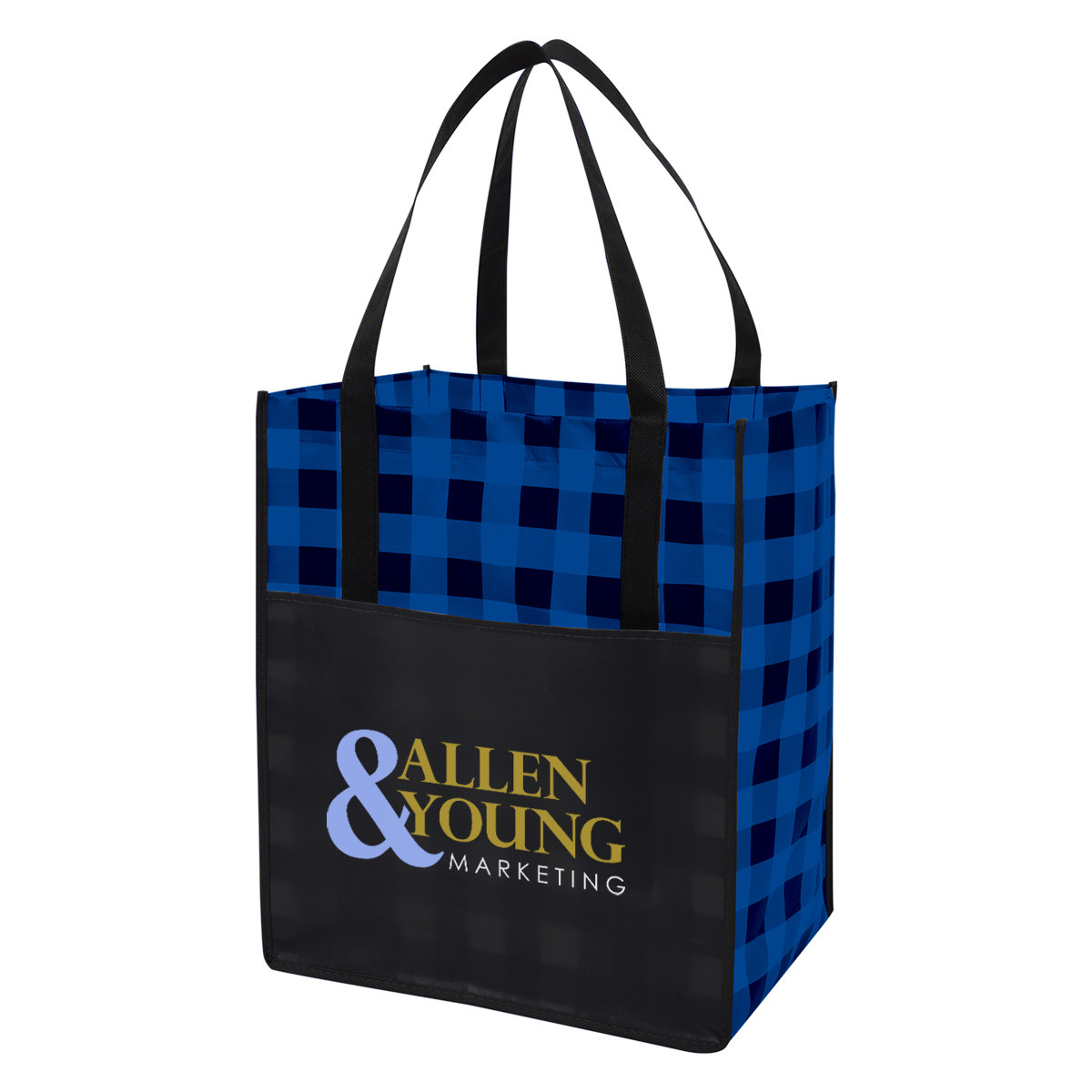 Picture of Northwoods Laminated Non-woven Recycled Tote Bag
