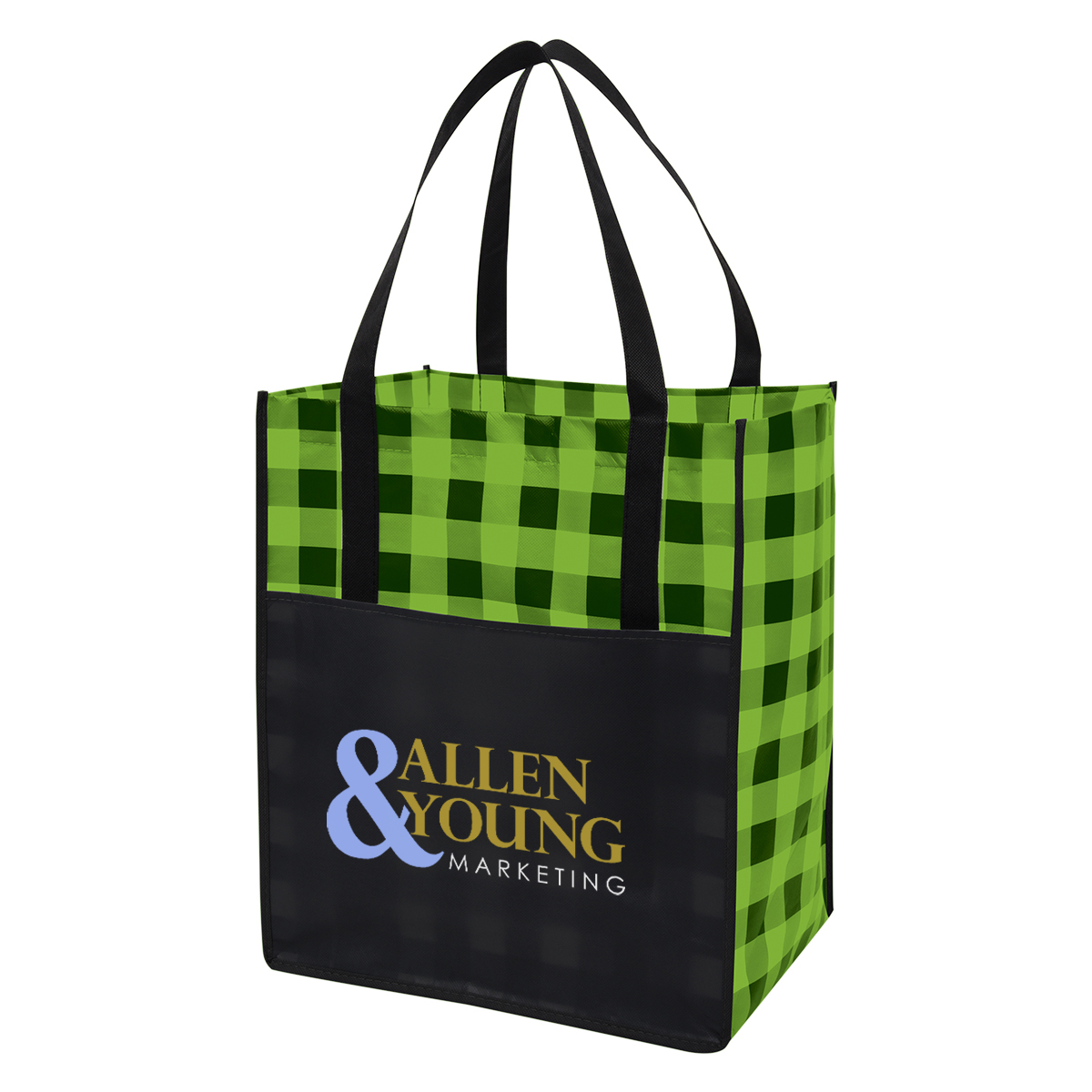 Picture of Northwoods Laminated Non-woven Recycled Tote Bag