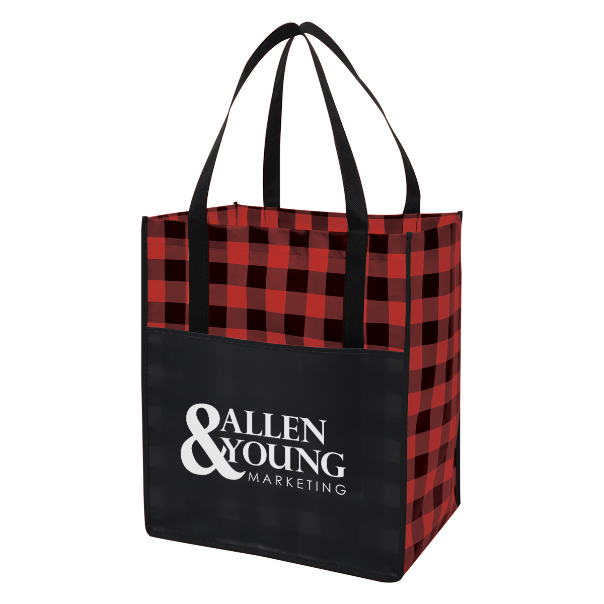 Picture of Northwoods Laminated Non-woven Recycled Tote Bag