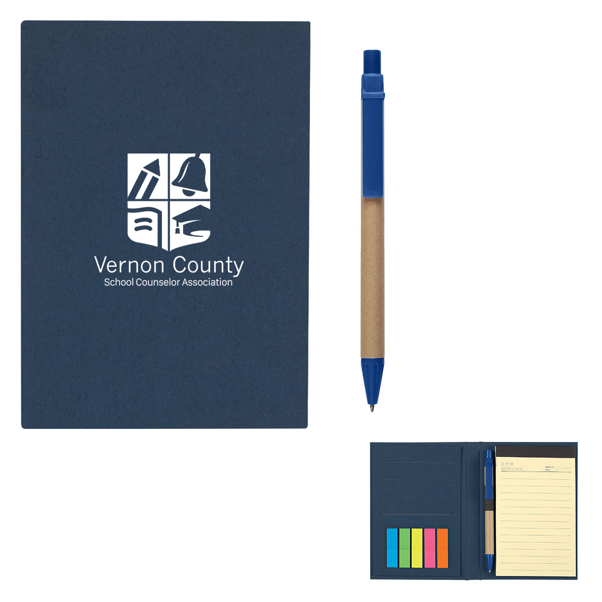 Picture of Meeting Mate Notebook With Pen And Sticky Flags