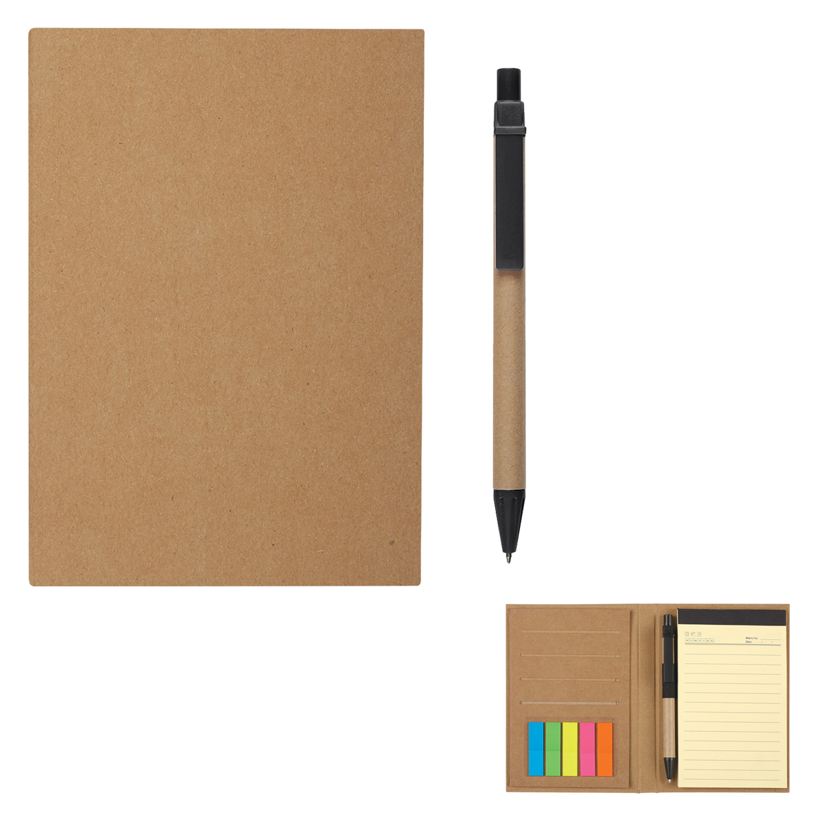 Picture of Meeting Mate Notebook With Pen And Sticky Flags