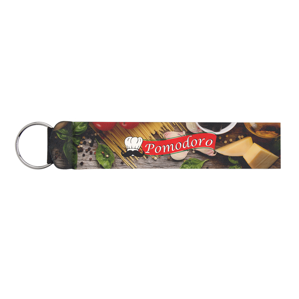 Picture of Neoprene Wristband With Key Ring