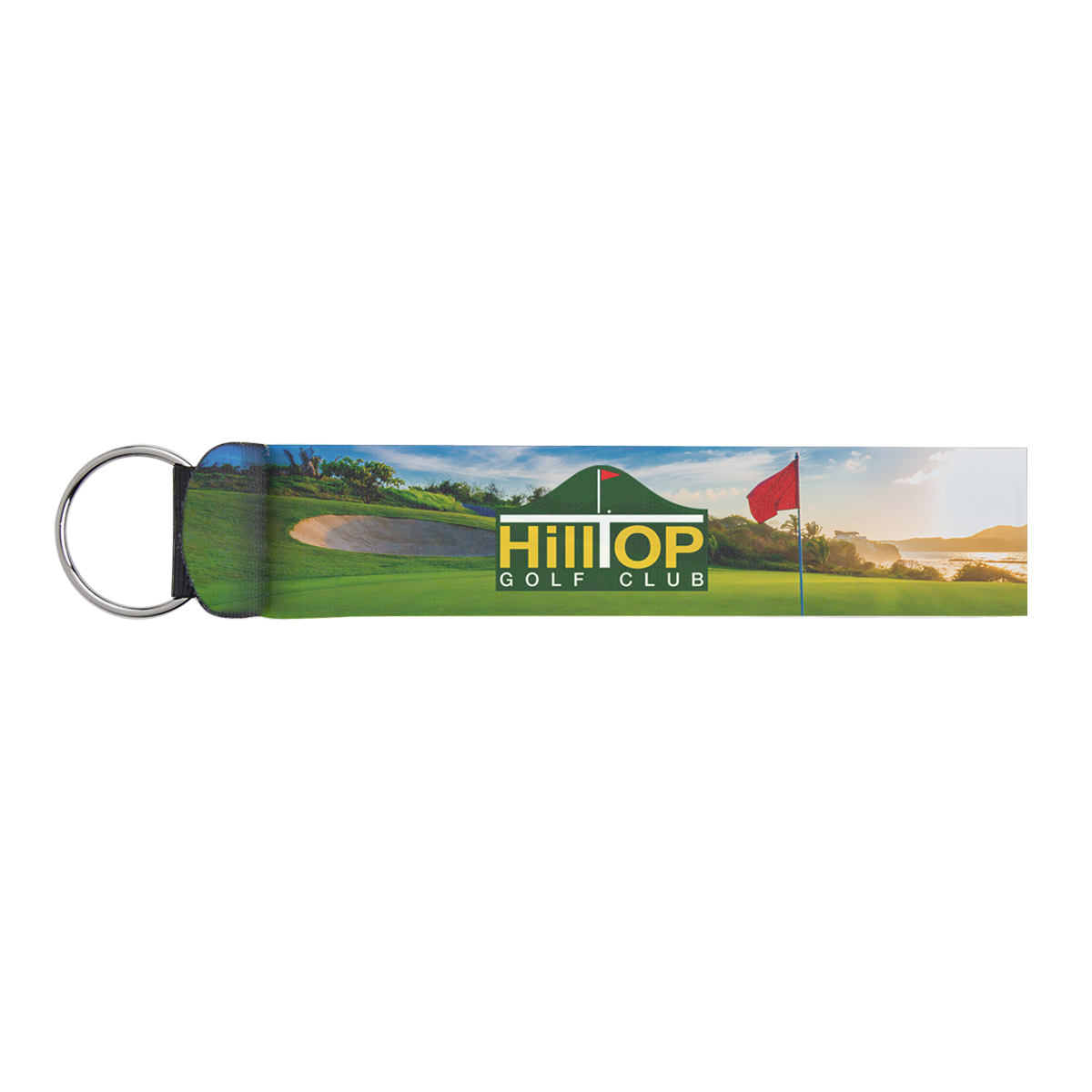 Picture of Neoprene Wristband With Key Ring