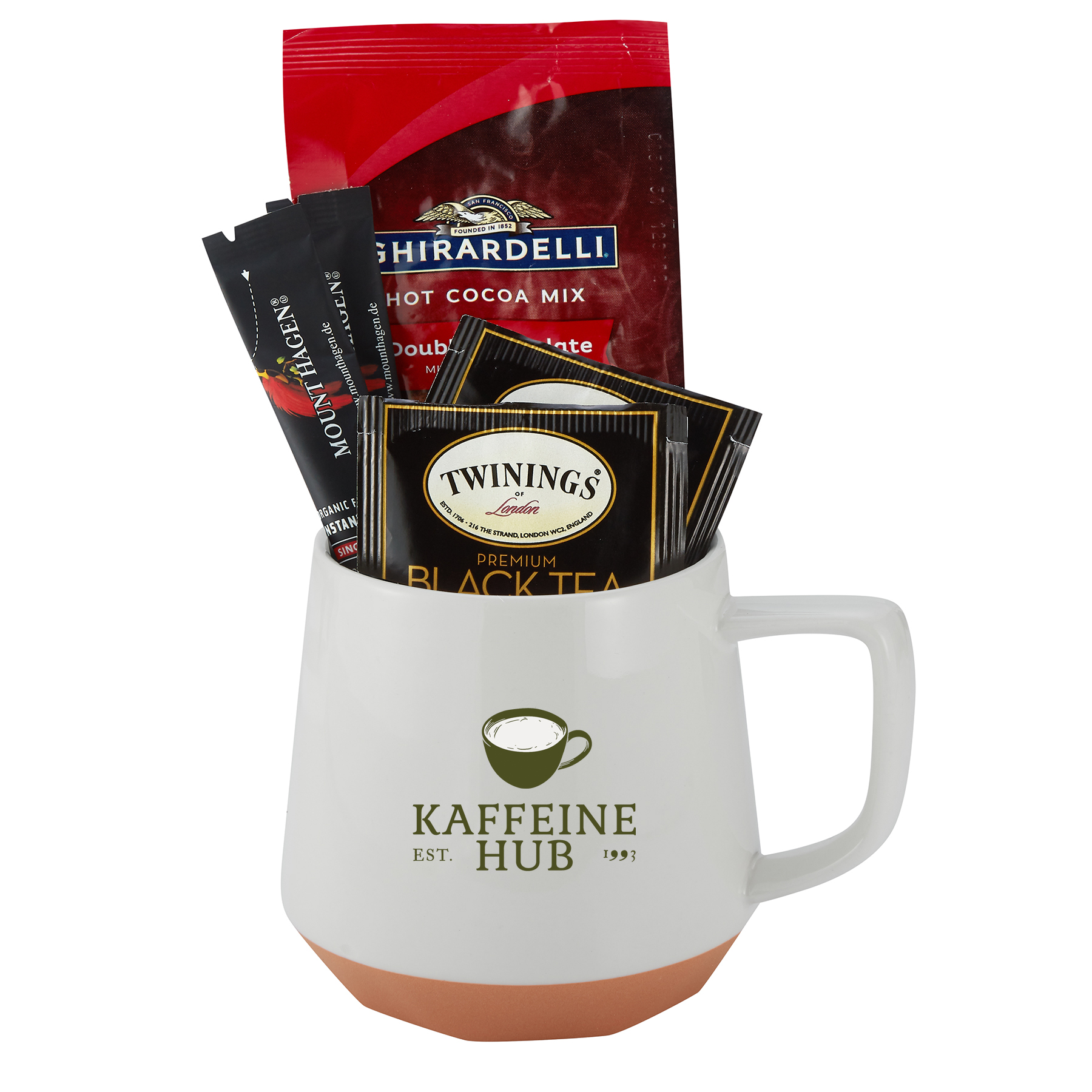 Picture of 12 Oz. Terra Cotta Ceramic Mug Gift Set F