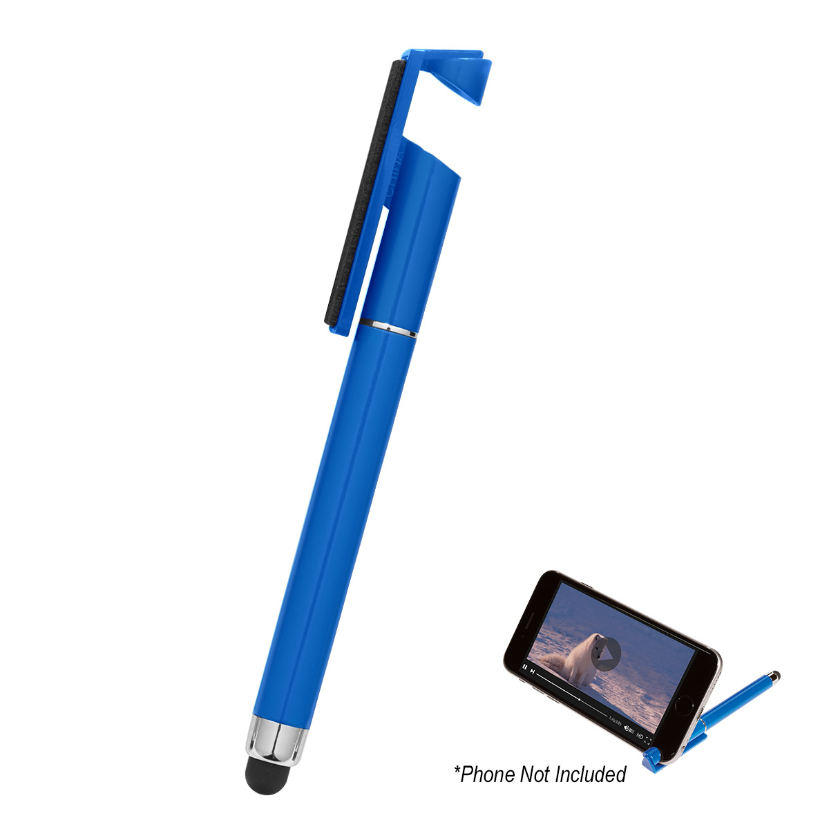 Picture of Stylus Pen With Phone Stand And Screen Cleaner