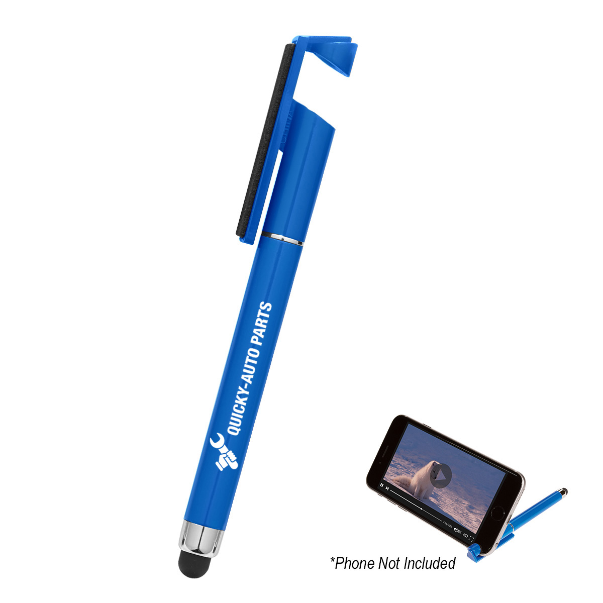 Picture of Stylus Pen With Phone Stand And Screen Cleaner