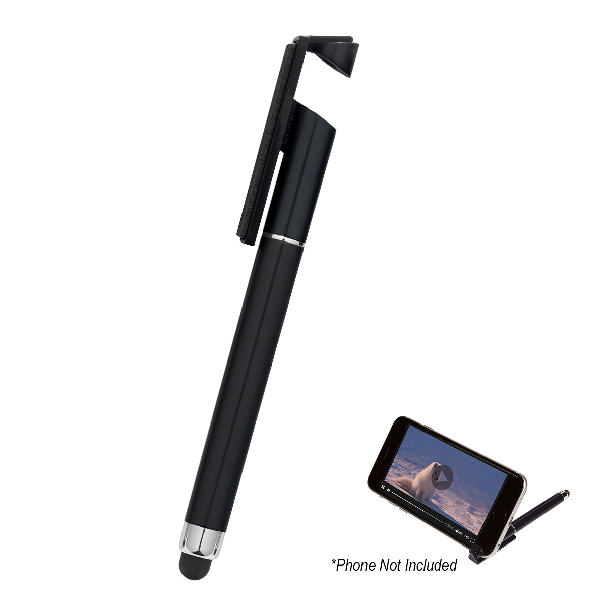 Picture of Stylus Pen With Phone Stand And Screen Cleaner