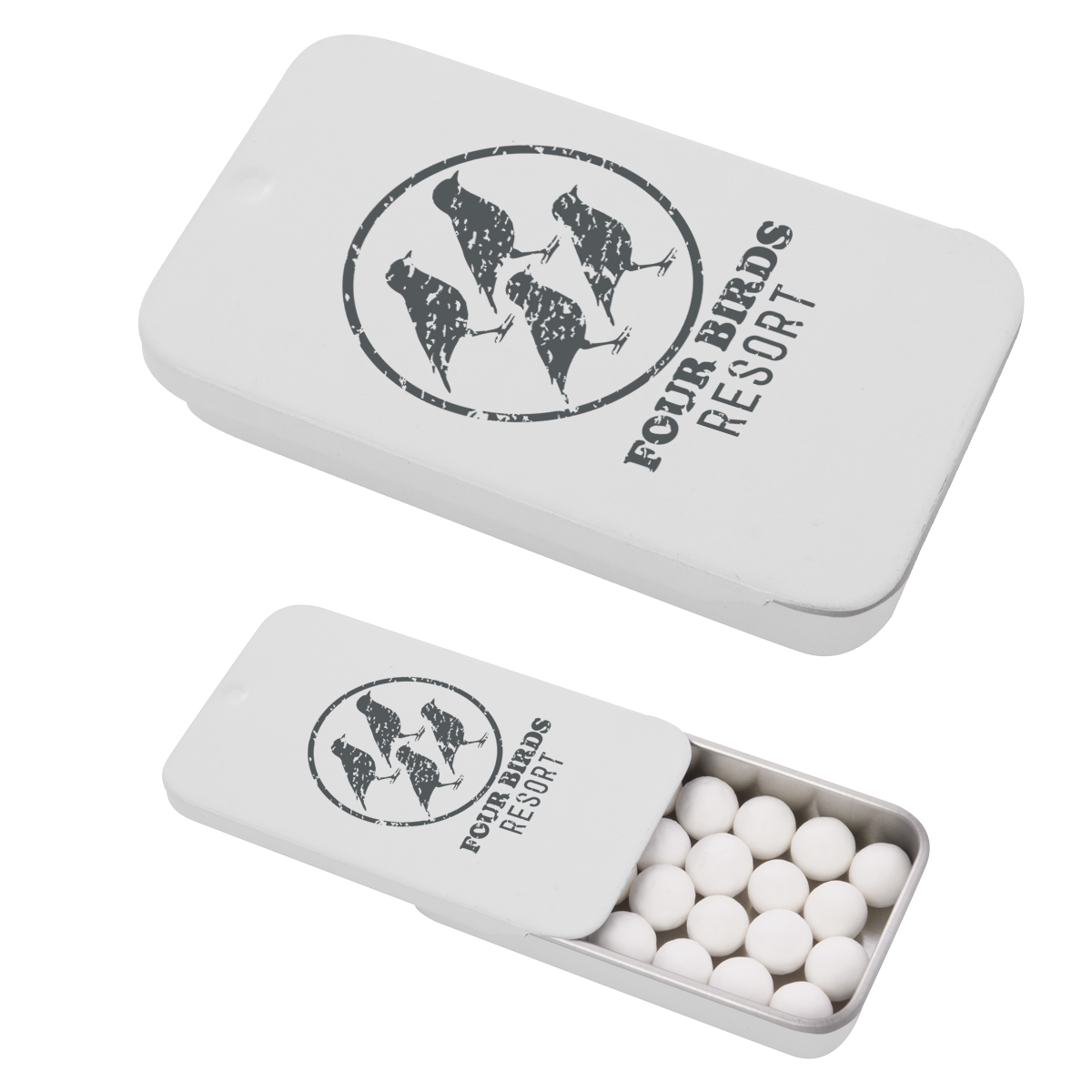 Picture of Signature Peppermints In Slider Tin