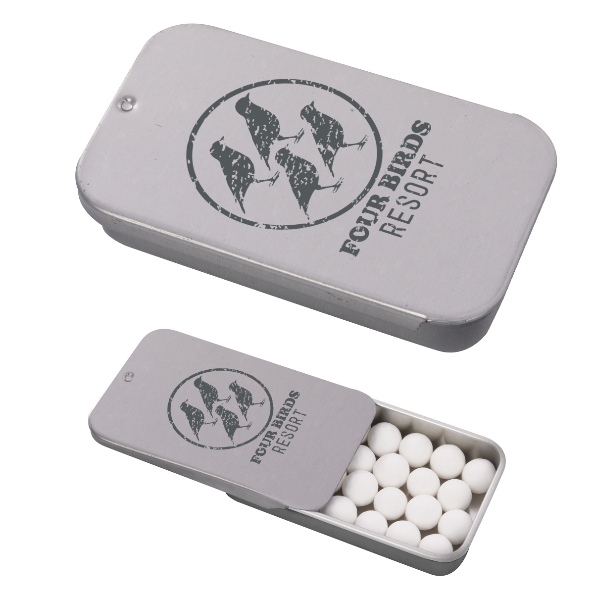 Picture of Signature Peppermints In Slider Tin