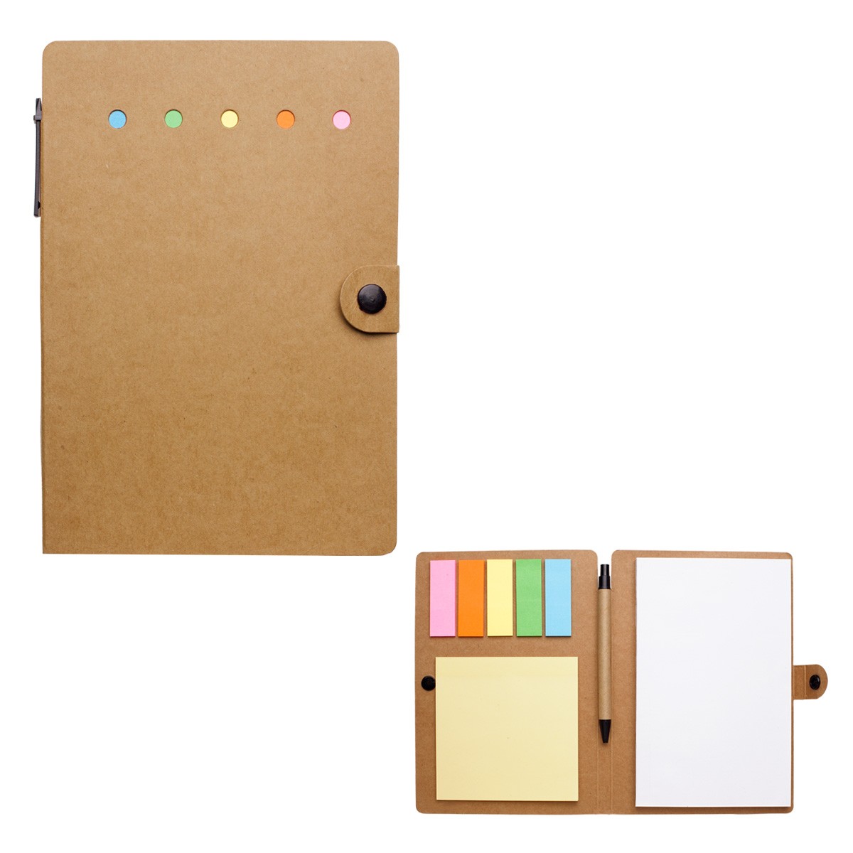 Picture of Large Snap Notebook With Desk Essentials