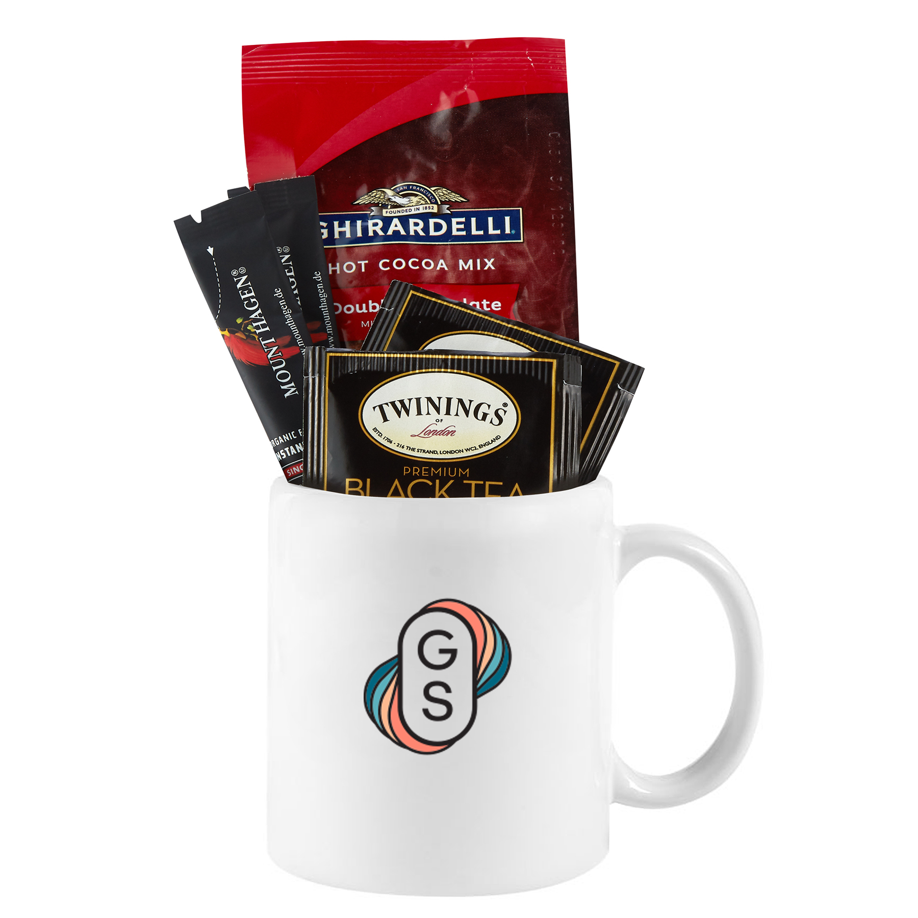 Picture of 11 Oz. Ceramic C-Handle Coffee Mug Gift Set