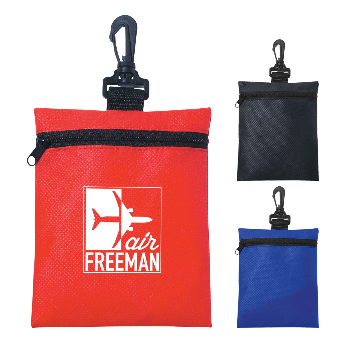 Picture of Non-woven Zippered Pouch