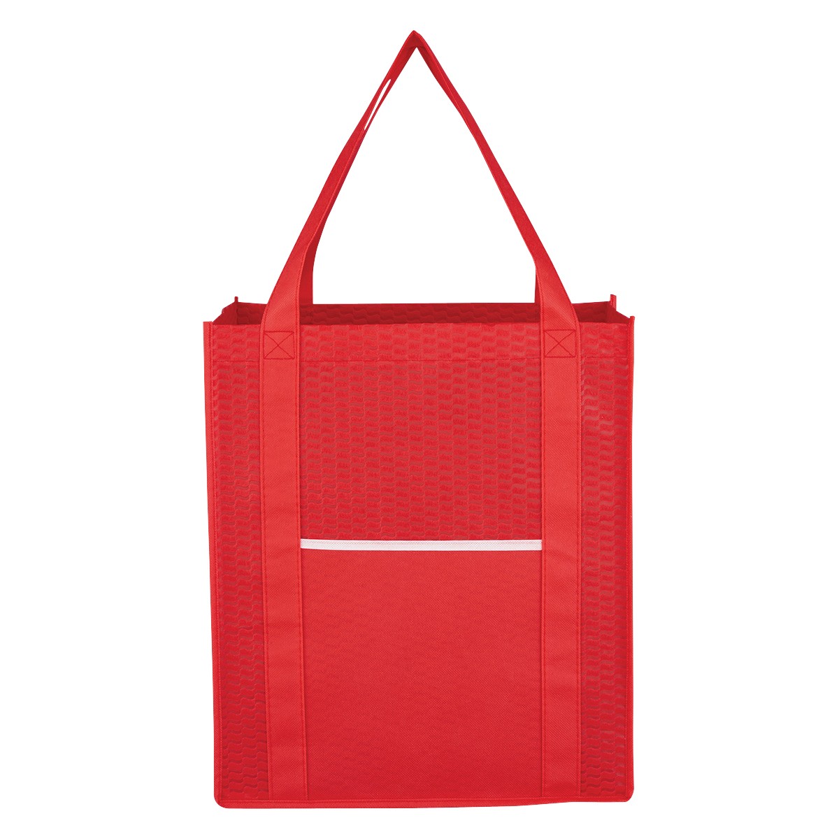 Picture of Non-woven Wave Shopper Tote Bag