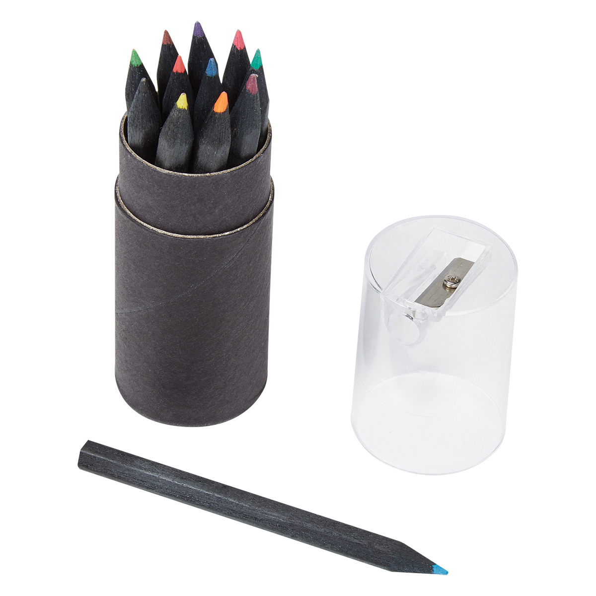 Picture of Blackwood 12-piece Colored Pencil Set In Tube With Sharpener