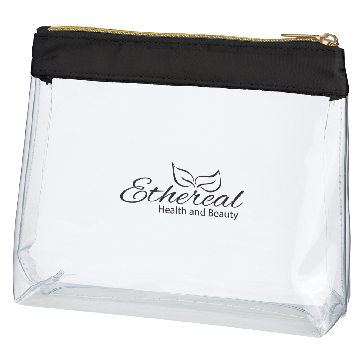 Picture of Sadie Satin Clear Cosmetic Bag