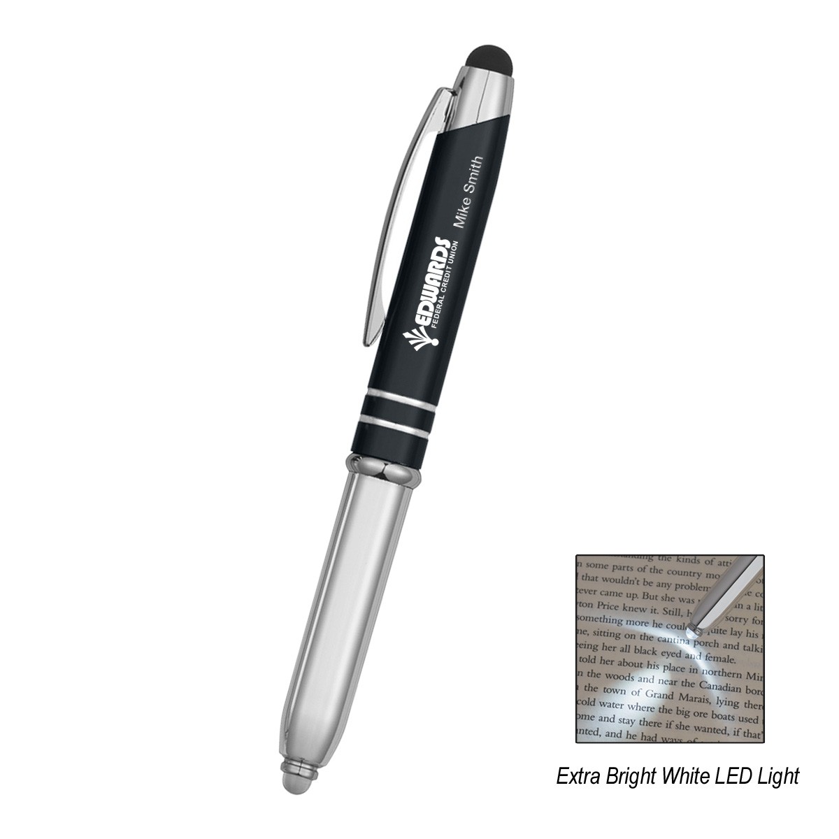 Picture of Ballpoint Stylus Pen With Light