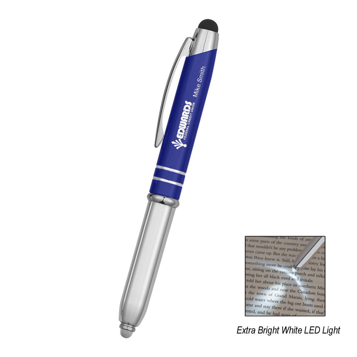 Picture of Ballpoint Stylus Pen With Light