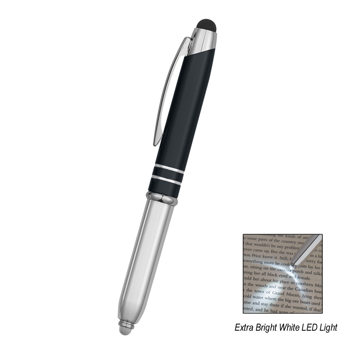 Picture of Ballpoint Stylus Pen With Light