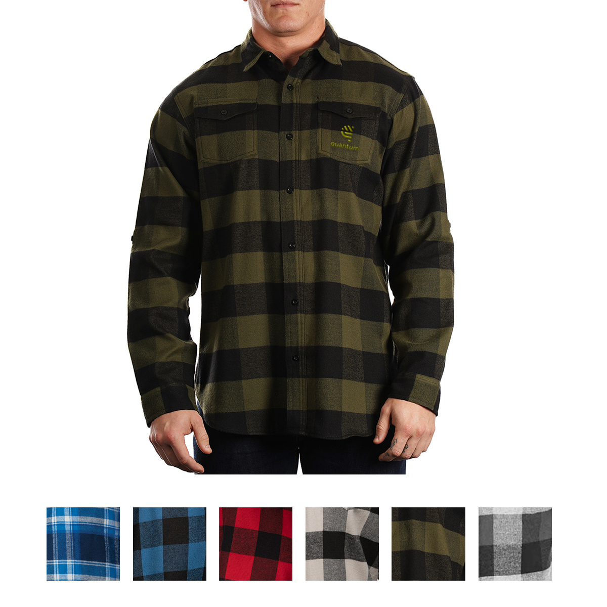 Picture of Burnside Men's Plaid Flannel Shirt