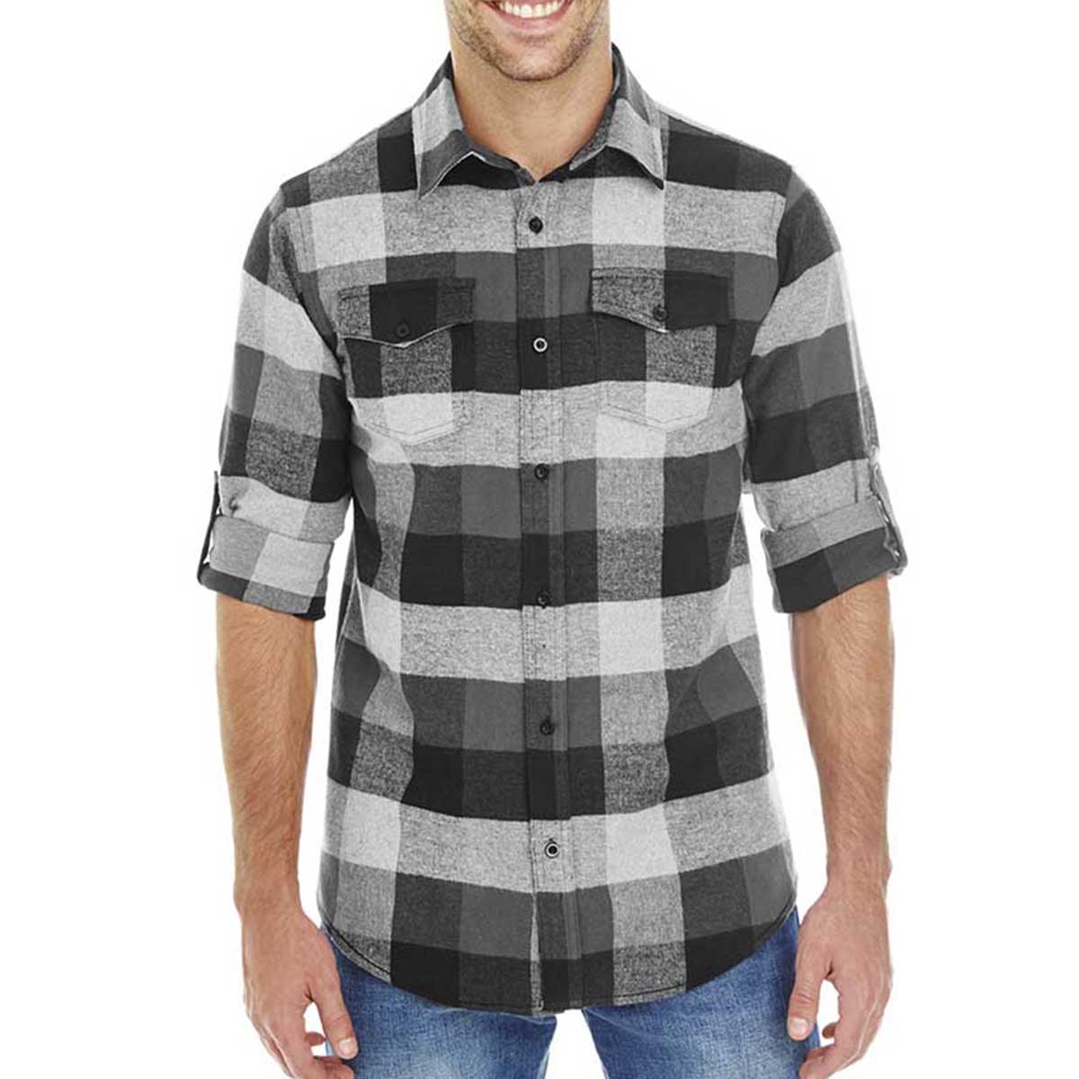 Picture of Burnside Men's Plaid Flannel Shirt