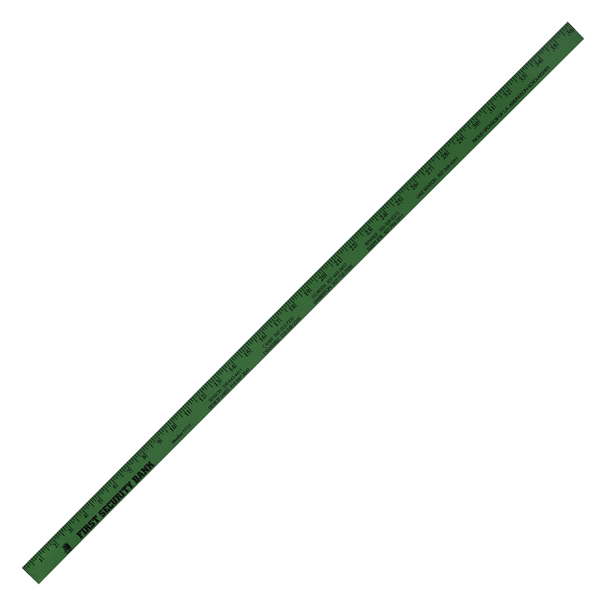 Picture of Colorful Enameled Yardstick