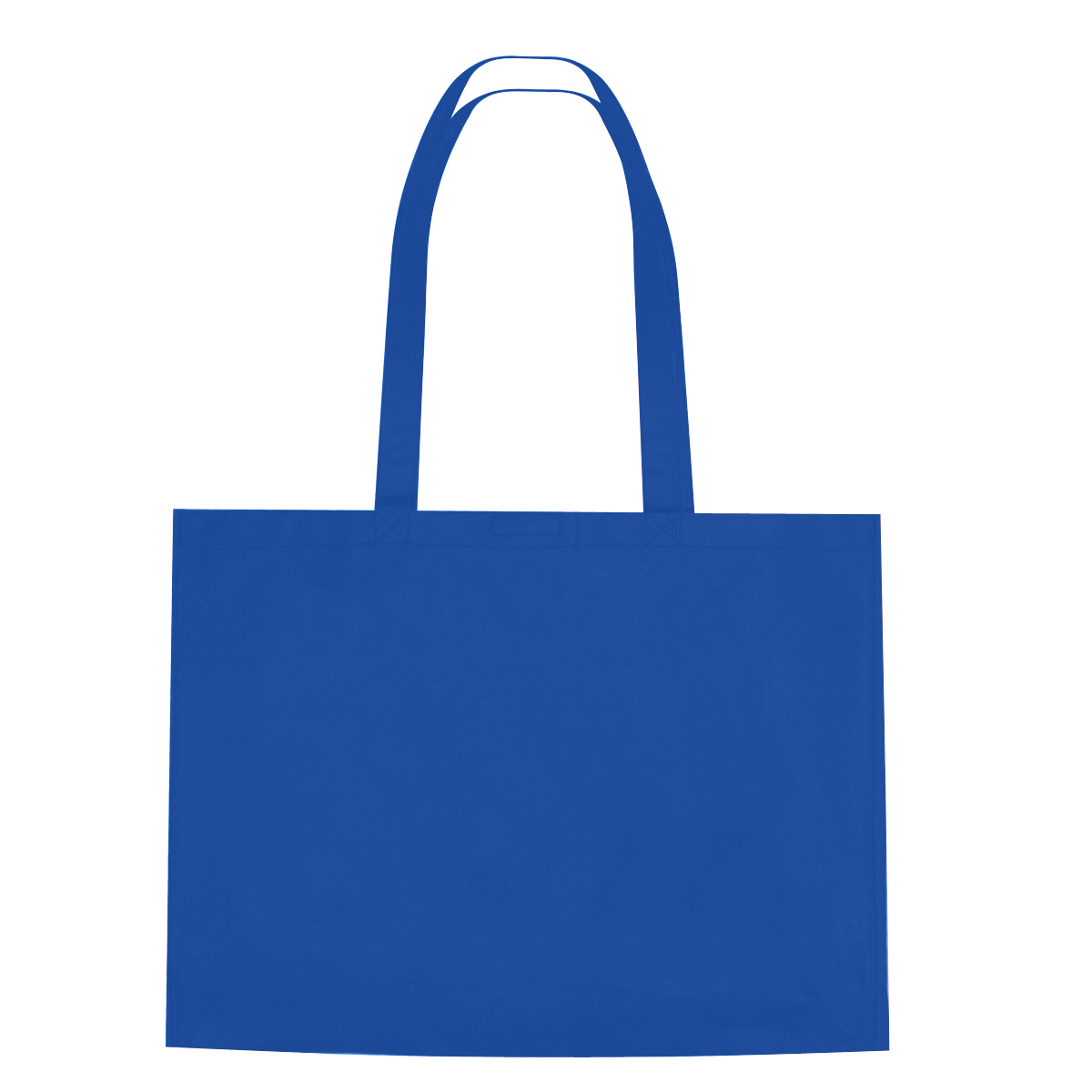 Picture of Non-woven Shopper Tote Bag With Hook And Loop Closure