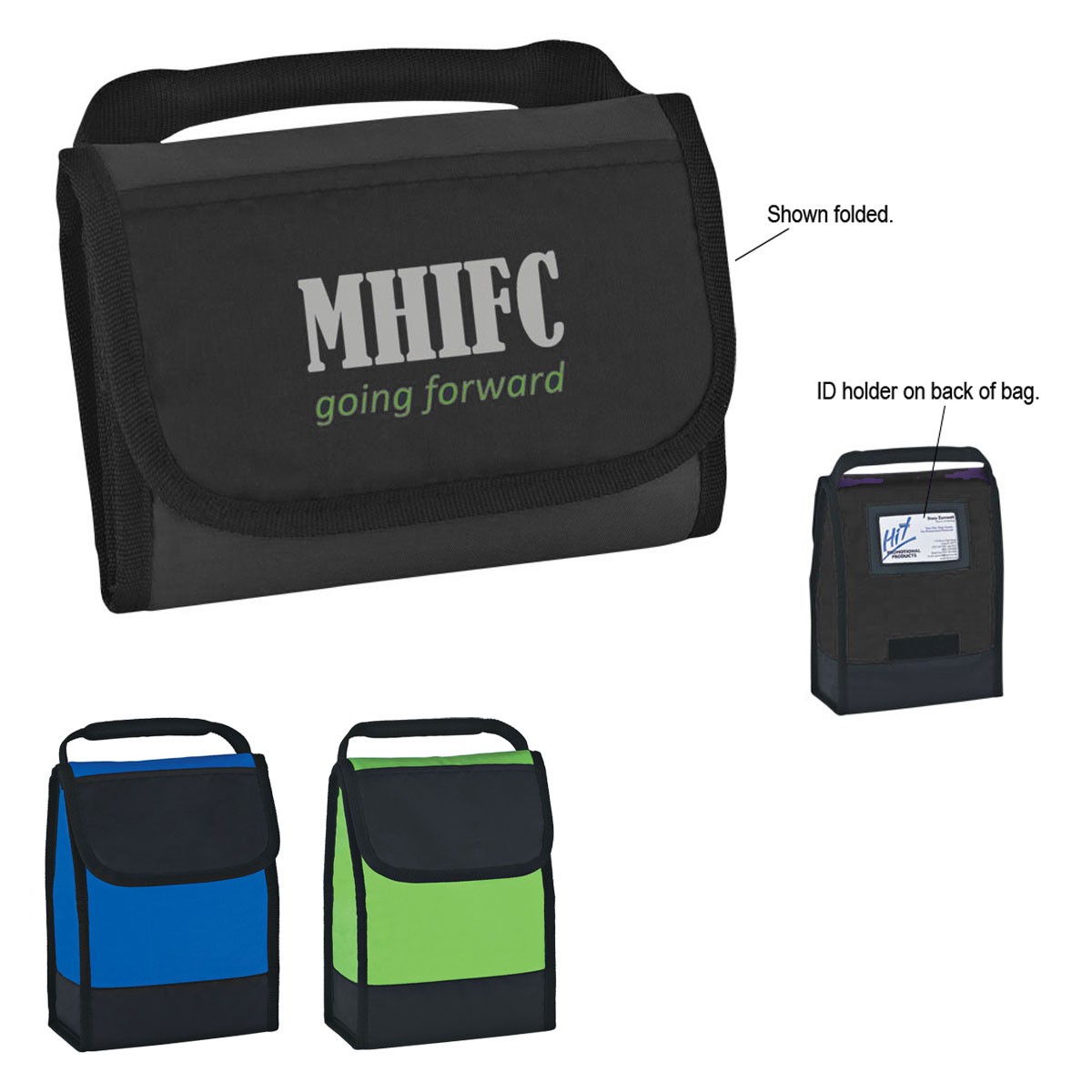 Picture of Folding Identification Lunch Bag