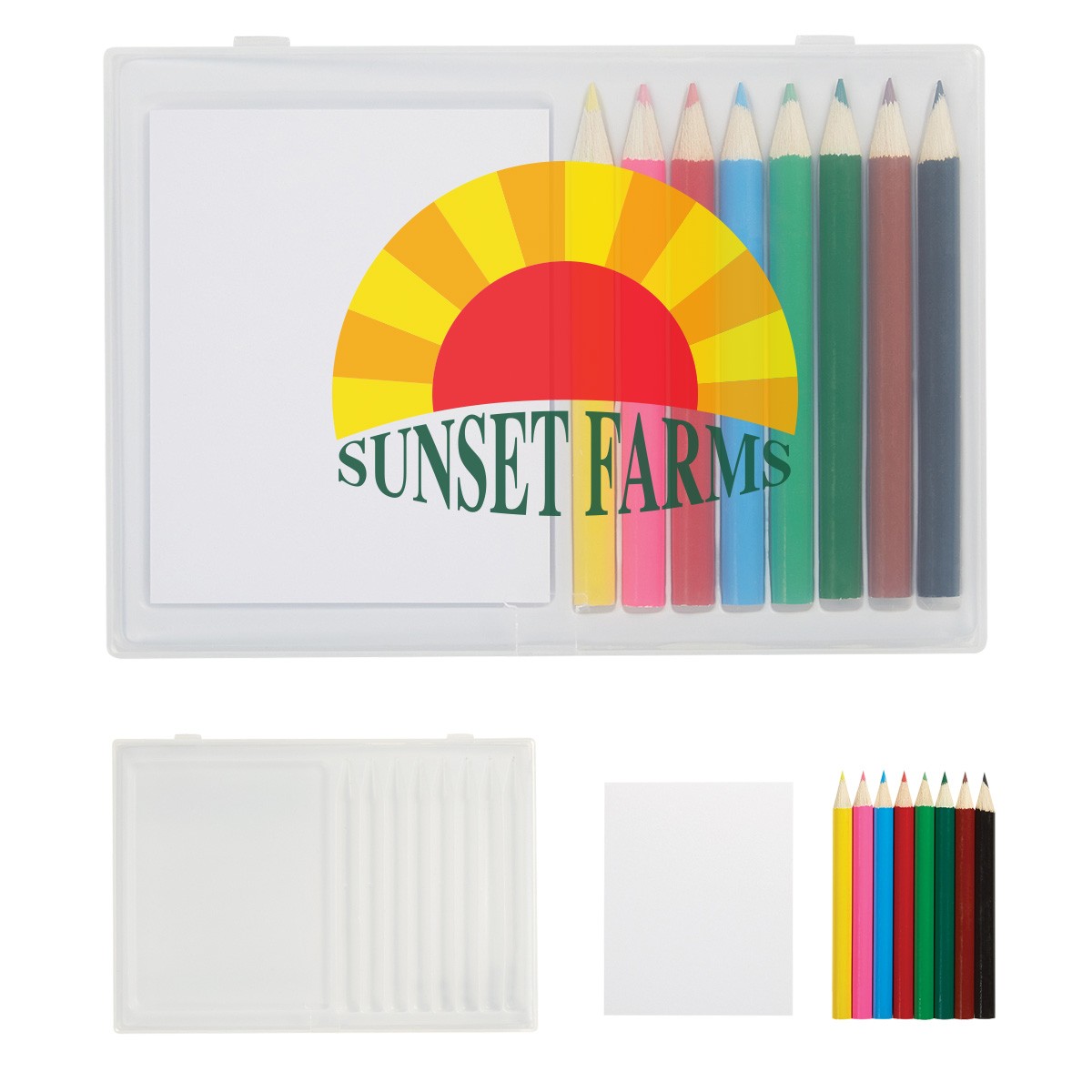 Picture of 8-piece Colored Pencil Art Set In Case