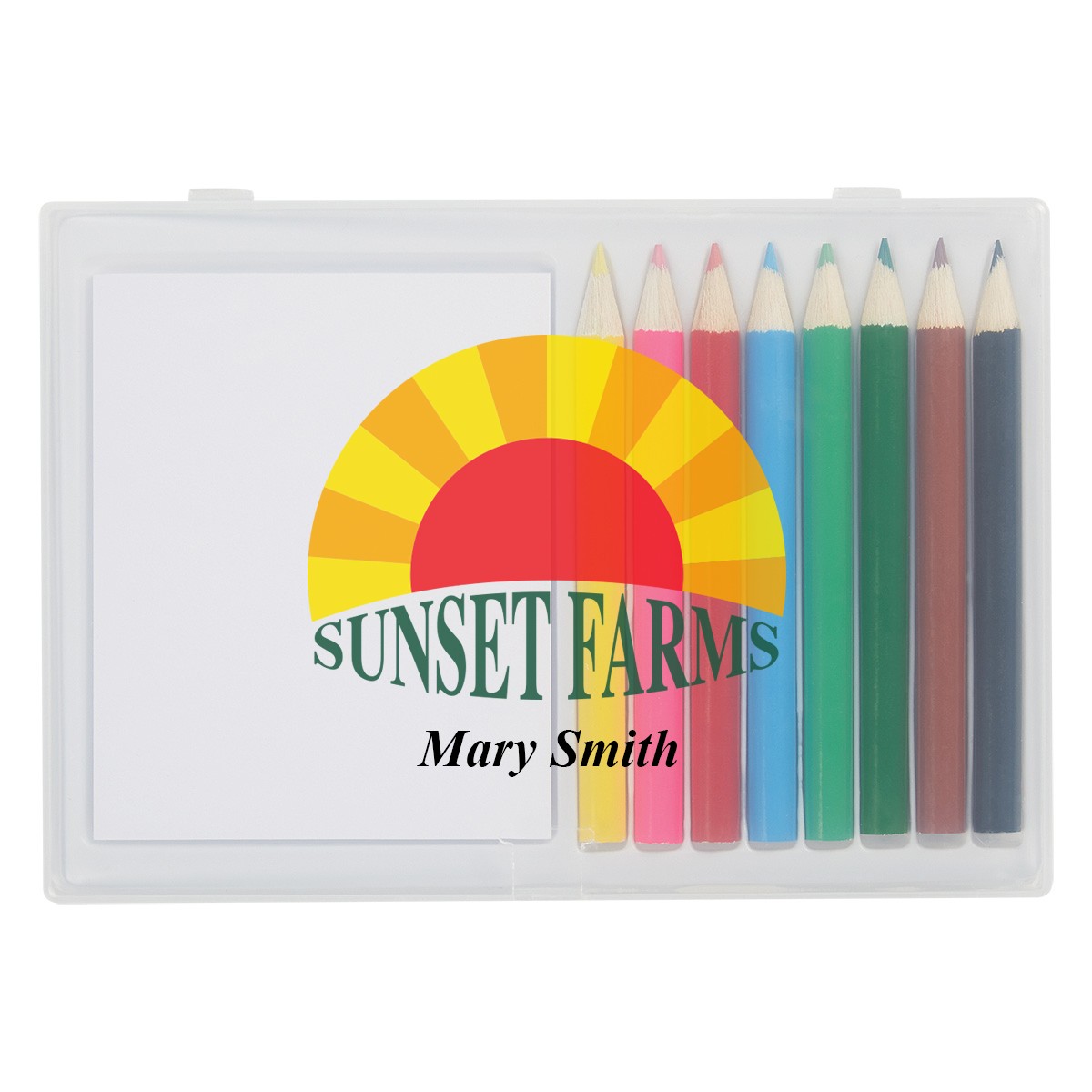 Picture of 8-piece Colored Pencil Art Set In Case