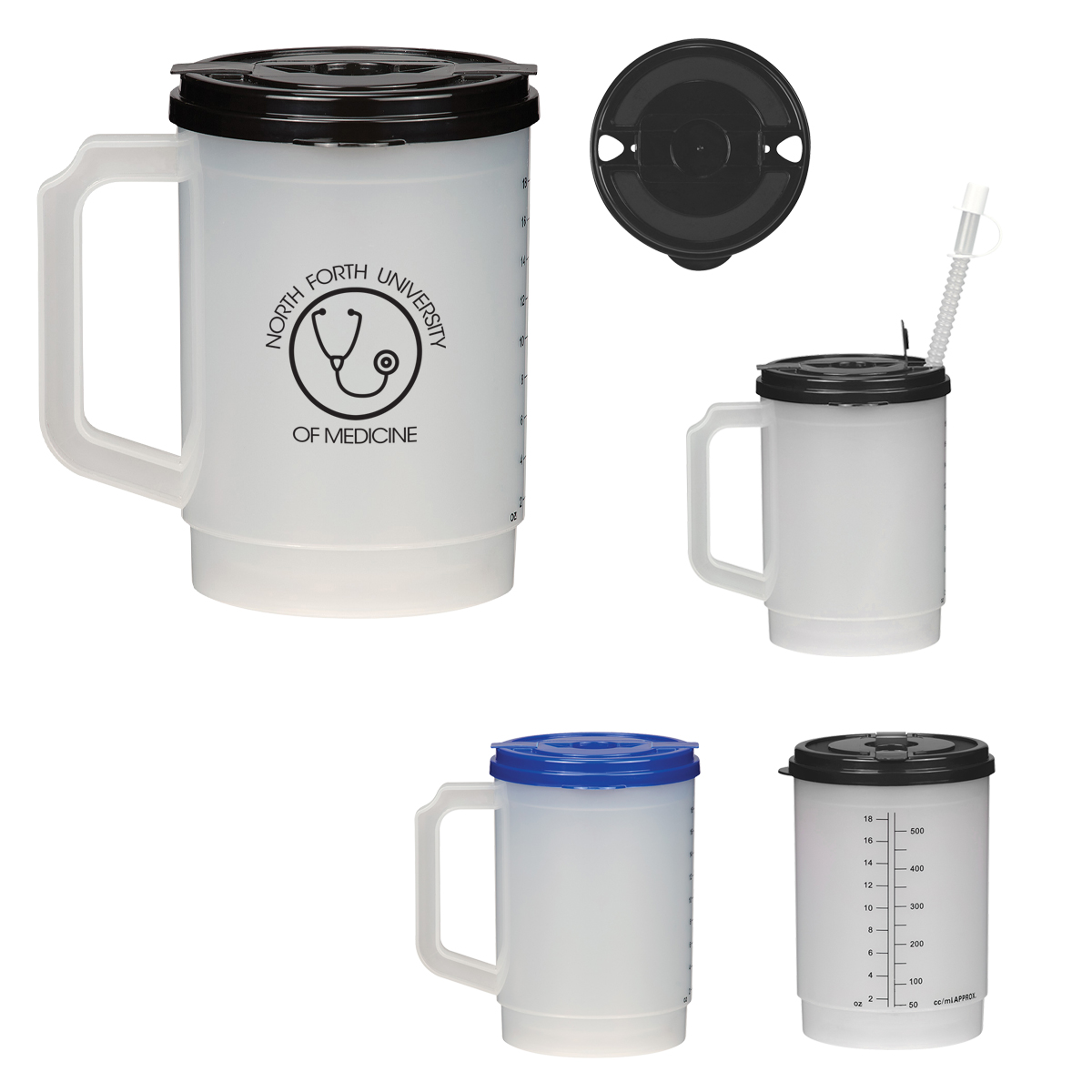 Picture of 20 Oz. Medical Tumbler With Measurements