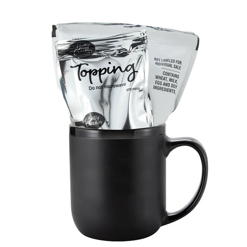 Picture of 16 Oz. Confetti Ceramic Mug Cake Mix for Microwave