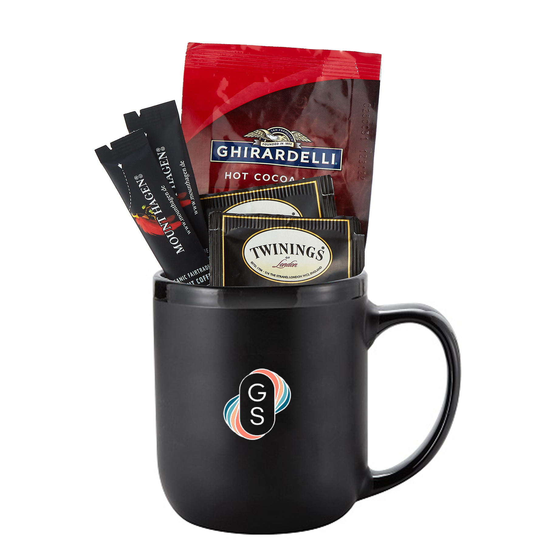 Picture of 16 Oz. Ceramic Mug Gift Set F with Coffee