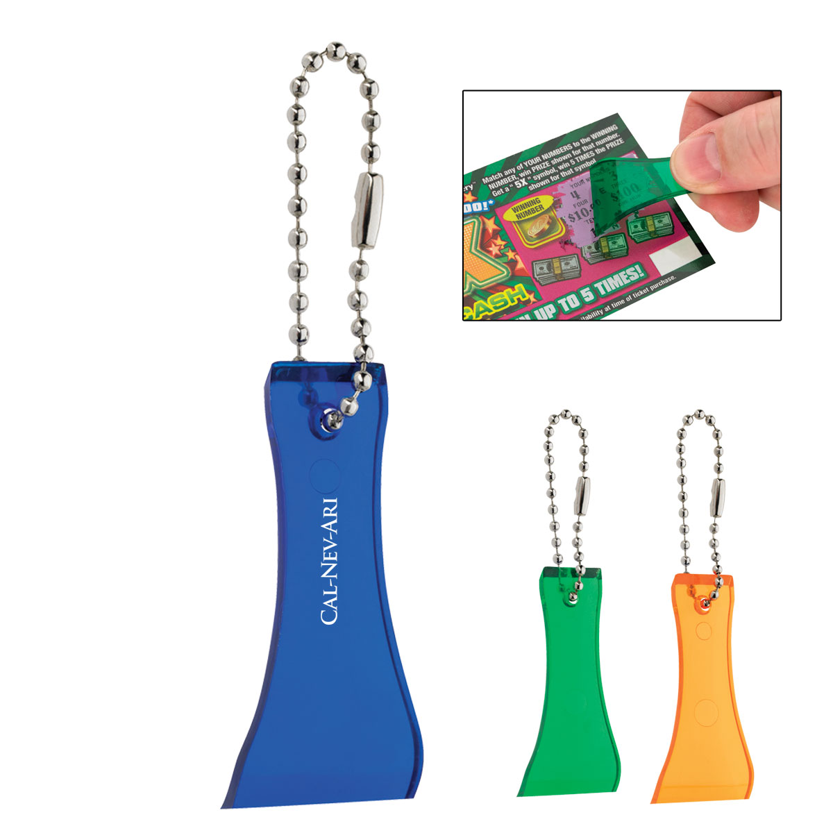 Picture of Lottery Scratcher With Bead Chain